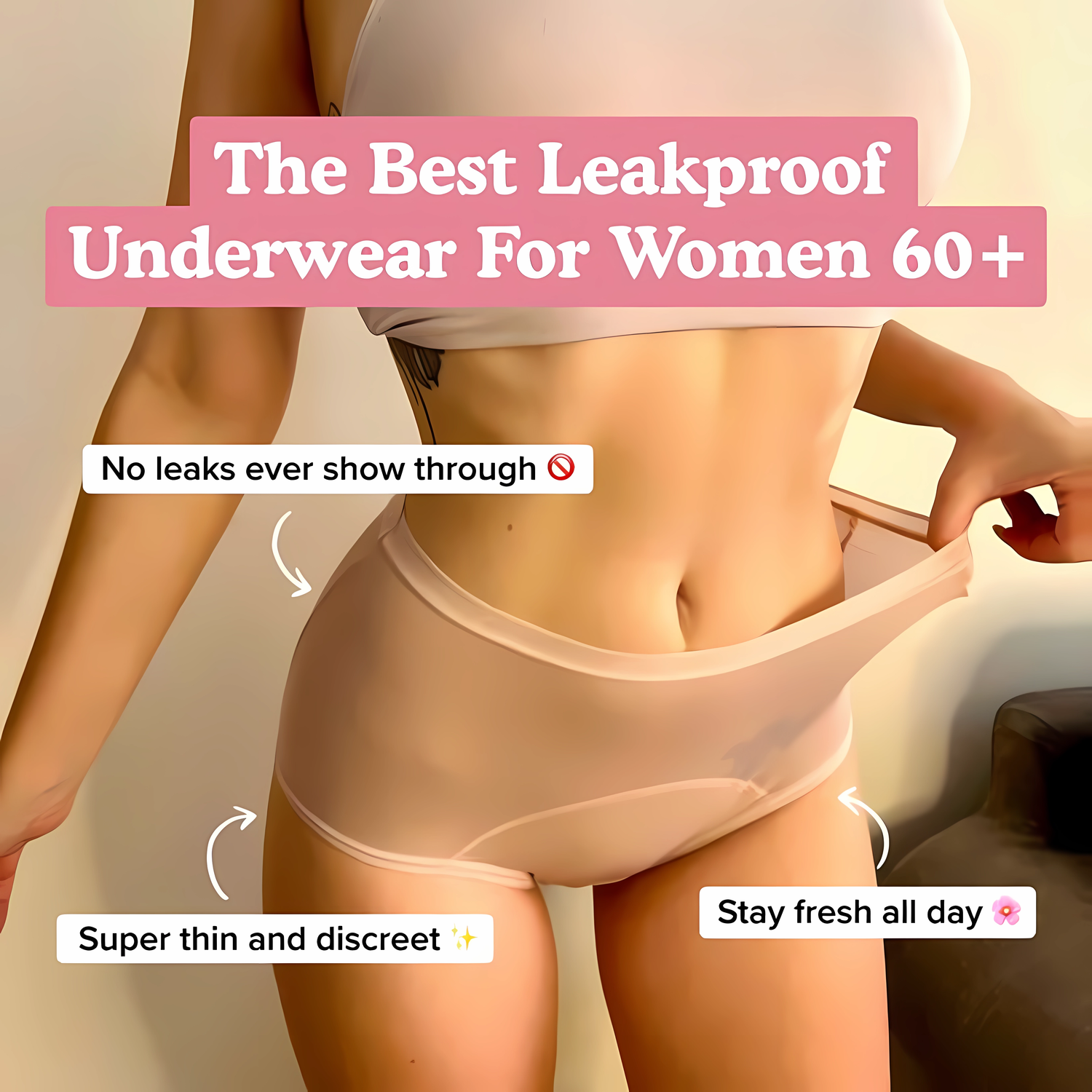 Whisperdry™ Comfy & Discreet Leakproof Underwear
