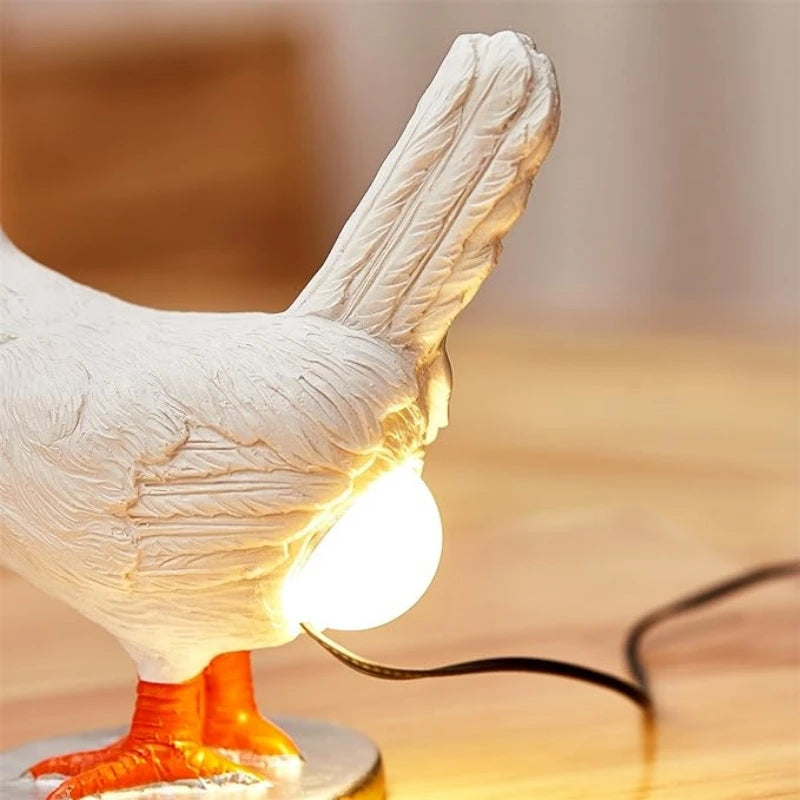 Funny Chicken Butt Egg-lamp