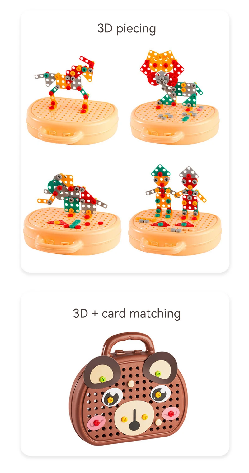 Screw Puzzle Suitcase