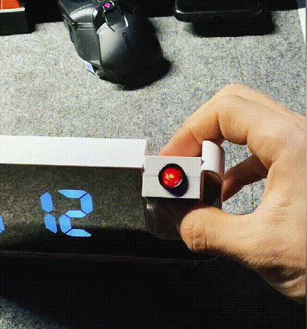 Mirror Projection Alarm Clock