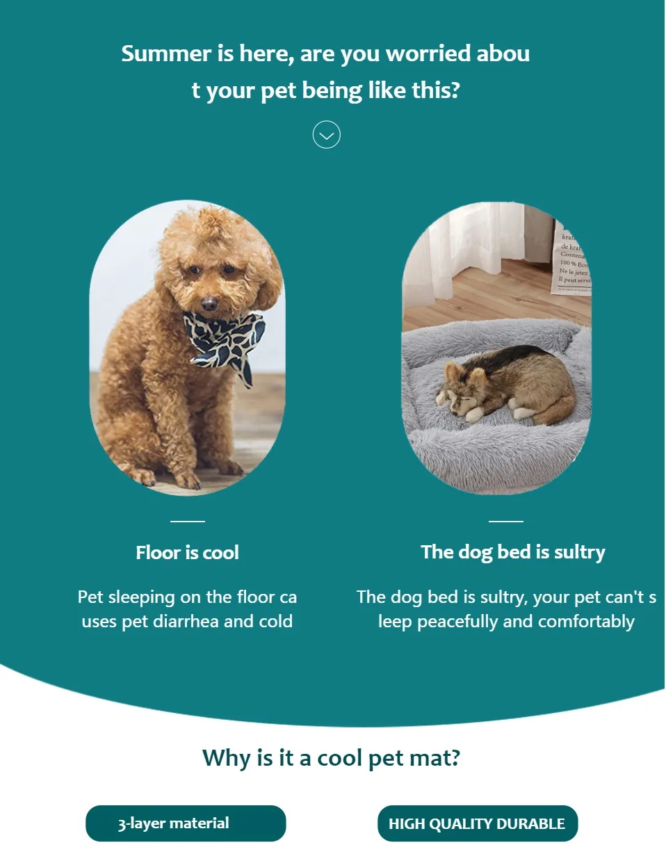 Pawslover™ Pet Cooling Summer Mat