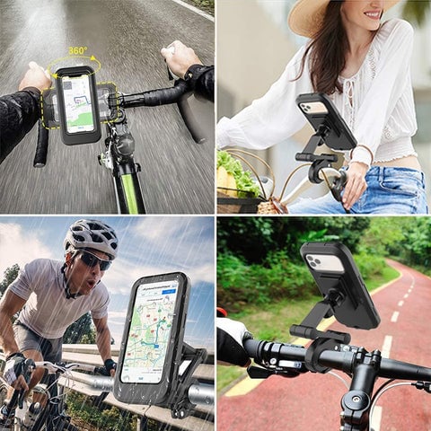 Last Day Promotion 49% Off – Waterproof Bicycle & Motorcycle Phone Holder