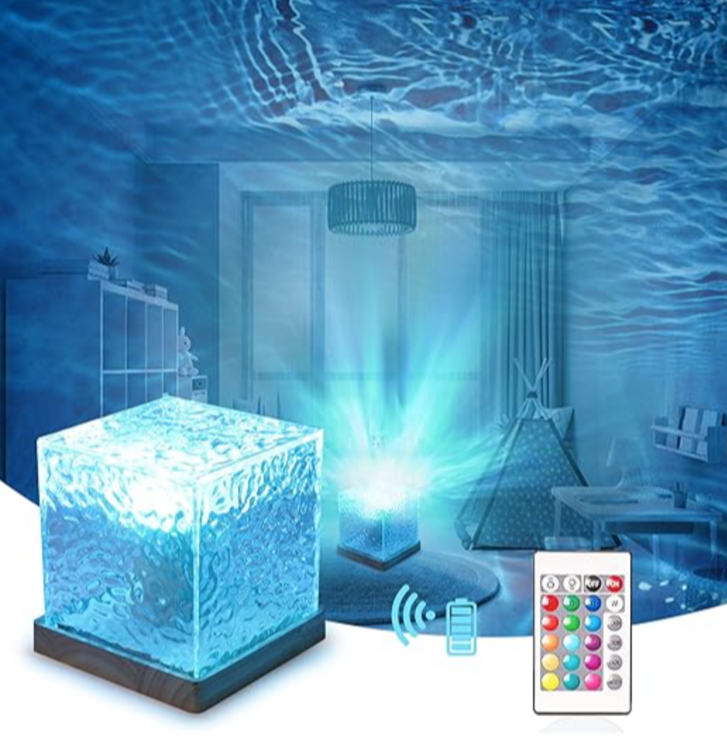Crystal Stress Relief Lamp