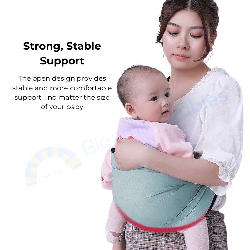 Bubsling – Easy Pain-free Snap-on Baby Sling Carrier