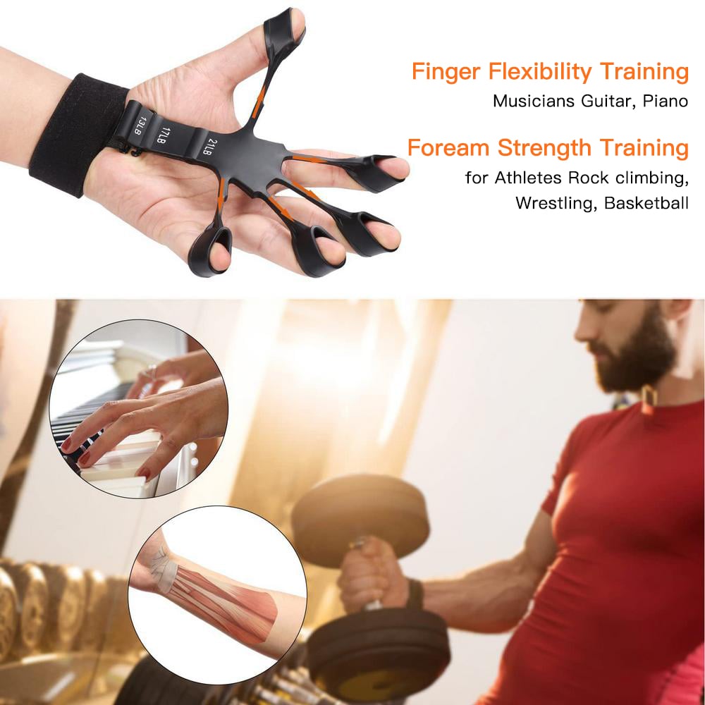 6 Resistant Level Finger-exerciser