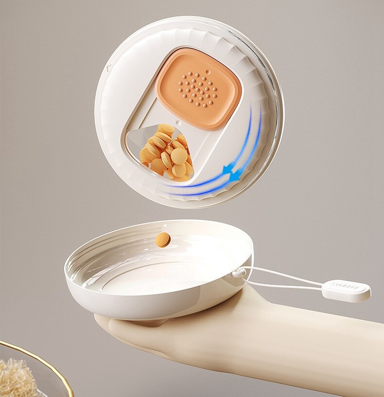 		Fully Sealed Mini Travel Pill Organizer	