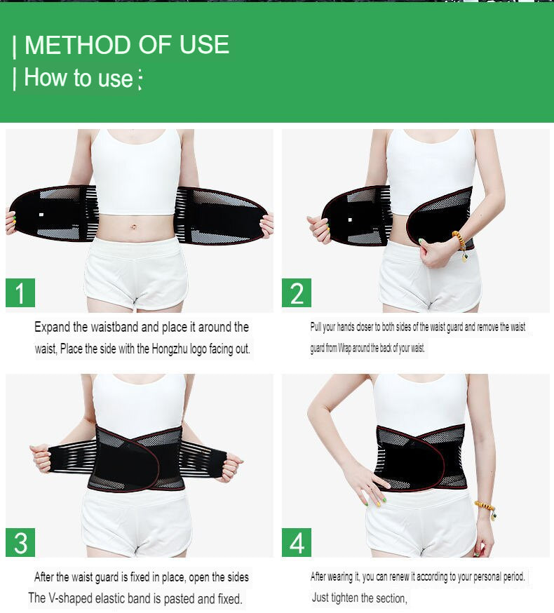 True Posture Adjustable Orthopedic Waist Trainer Belt