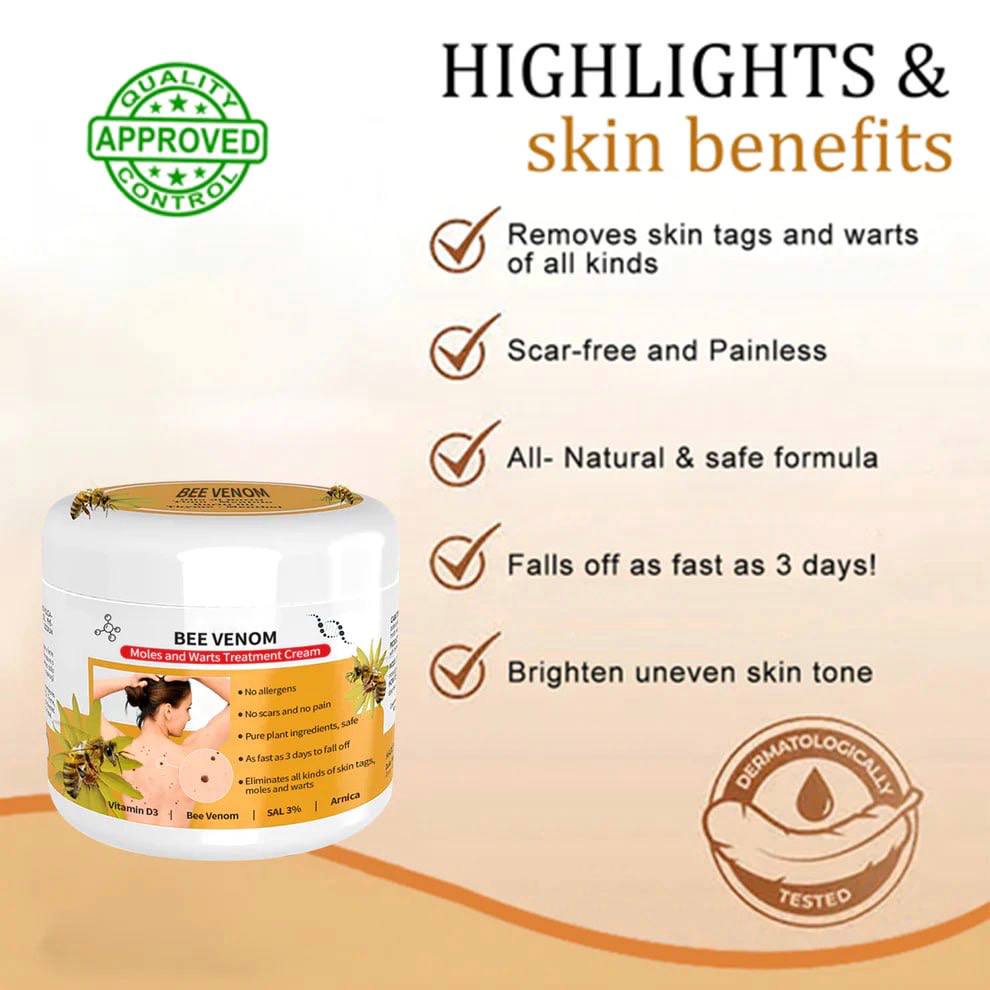Zoe Bee Venom Mole And Wart Treatment Cream