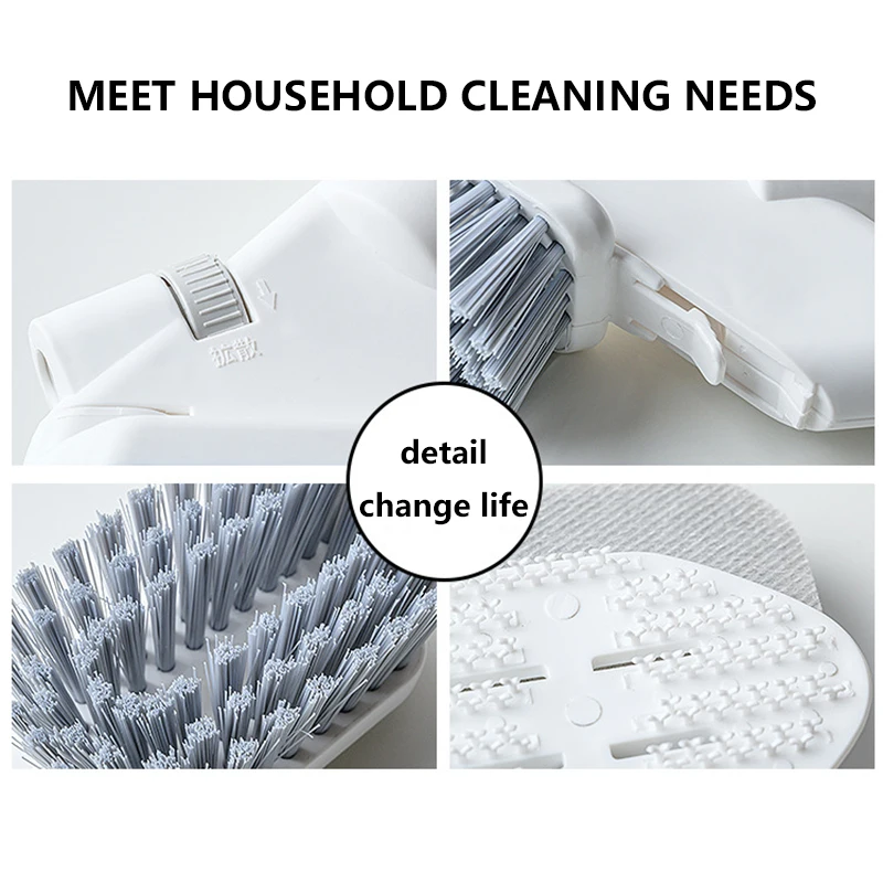 4-in-1 Bathroom Floor And Wall Cleaner Tool