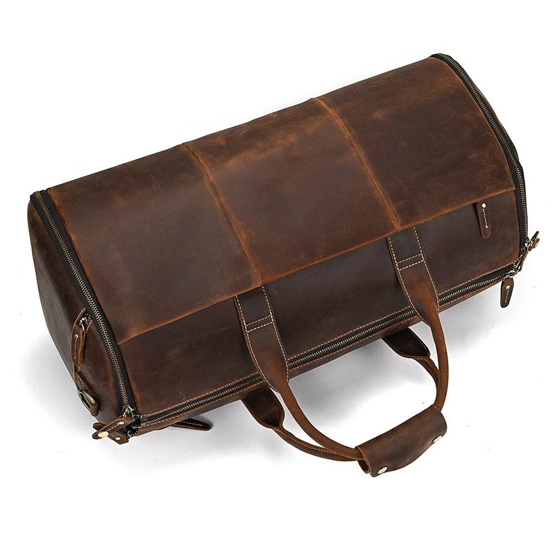 Large Travel Bag - Premium Leather