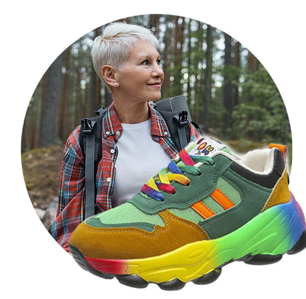 Premium Rainbow Orthopedic Sneakers - Australia Best Seller