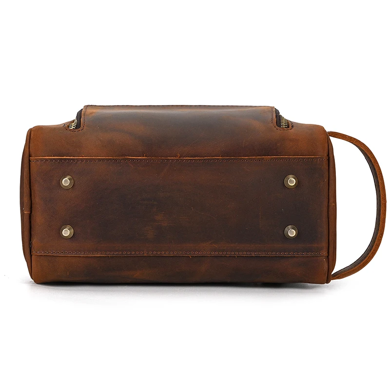 Large Toiletry Bag Made Of Premium Leather