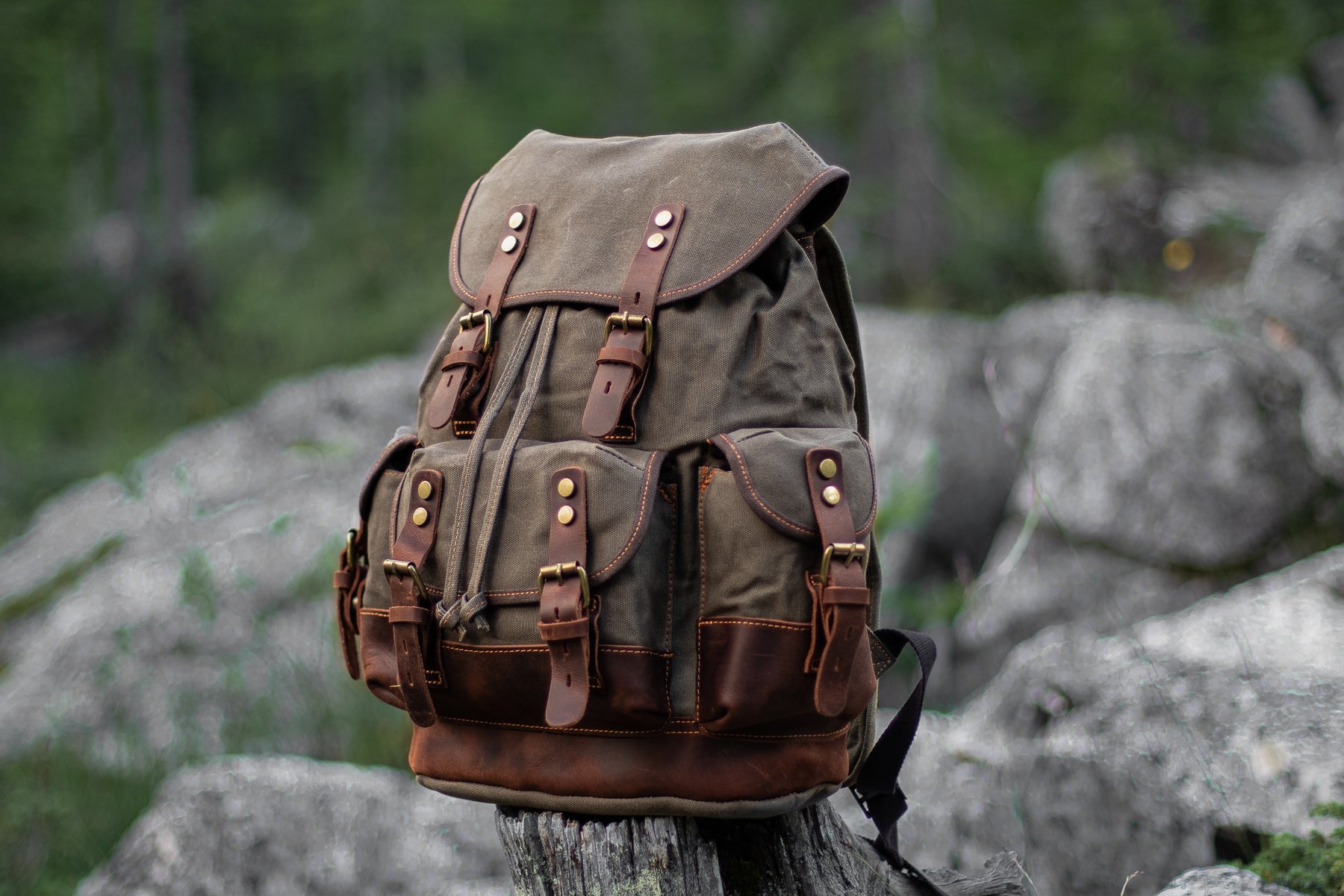 Canvas Hiking Backpack | Uppsala™