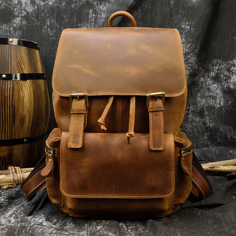 Midland Leather Backpack - Unisex