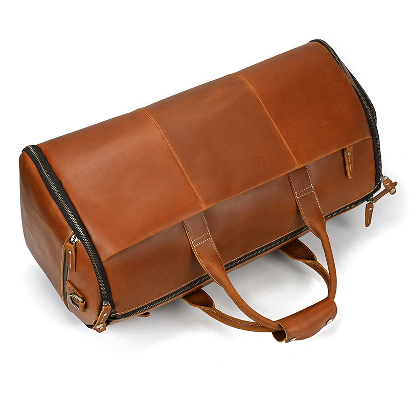 Large Travel Bag - Premium Leather