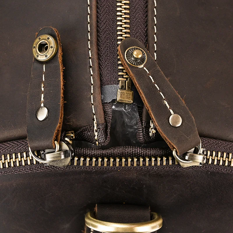 Large Travel Bag - Premium Leather