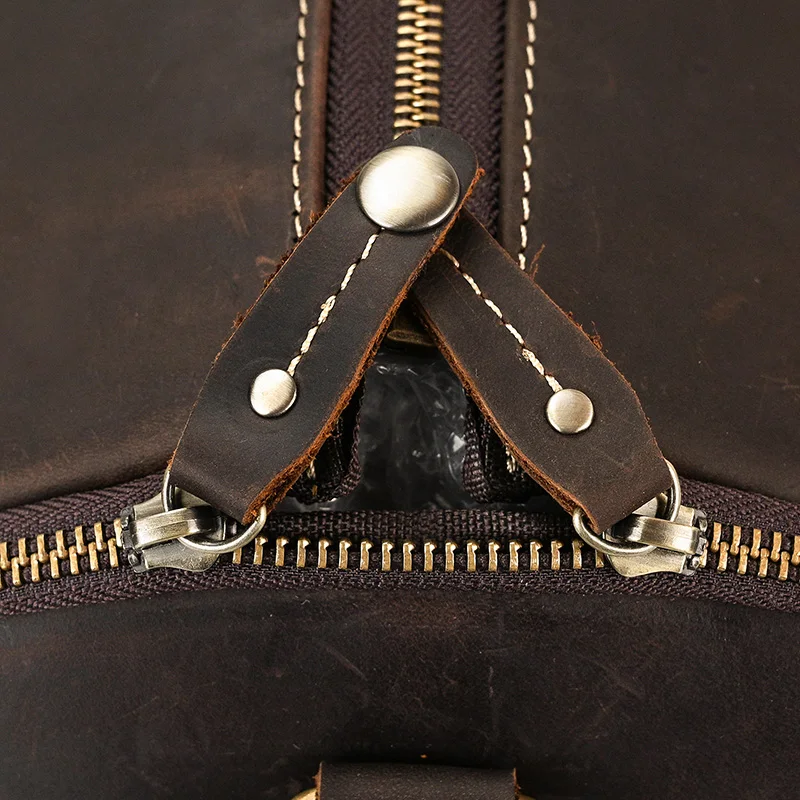 Large Travel Bag - Premium Leather