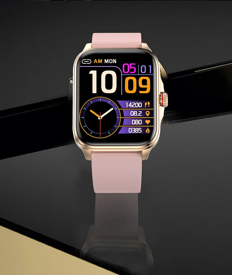 Blood Glucose Smart Watch Bluetooth Call Blood Pressure Body Temperature Smartwatch
