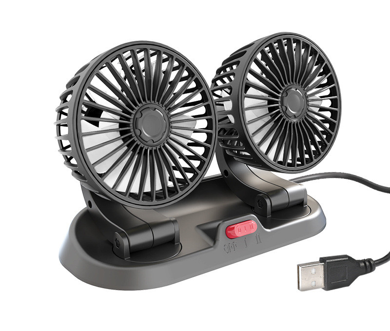 Double Head Folding Fan