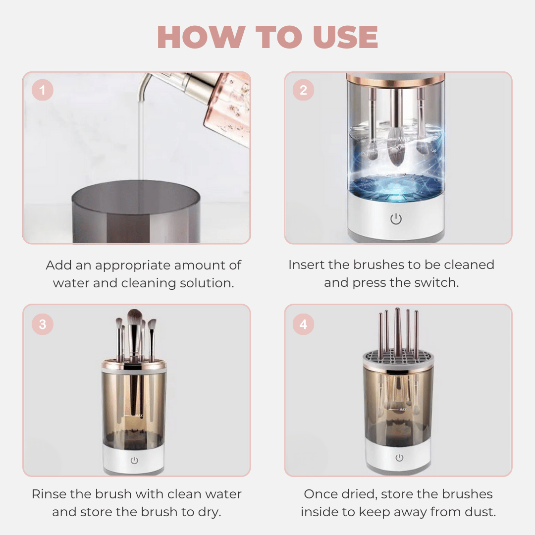 Bristleblast – Electric Makeup Brush Cleaner