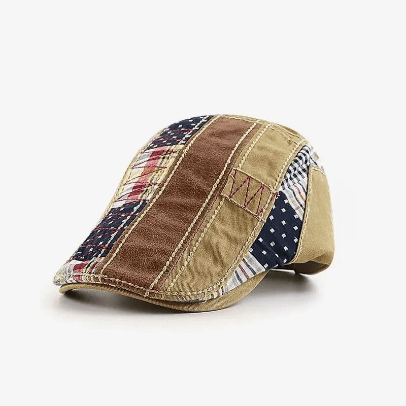 Cotton Beret Newsboy Hat For Men