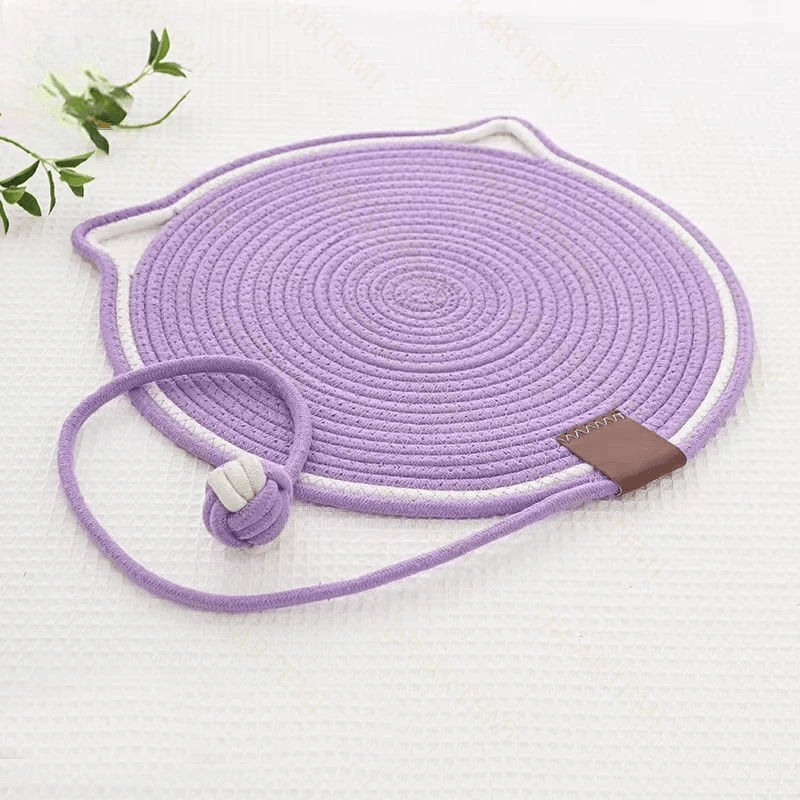 Cotton Rope Cat Scratch Mat Water-resistant