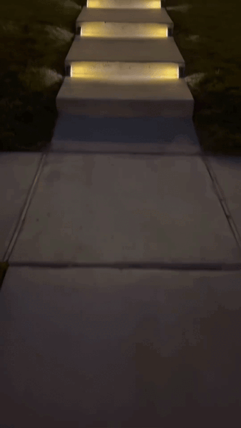 Auratorch Solar Stair Lights