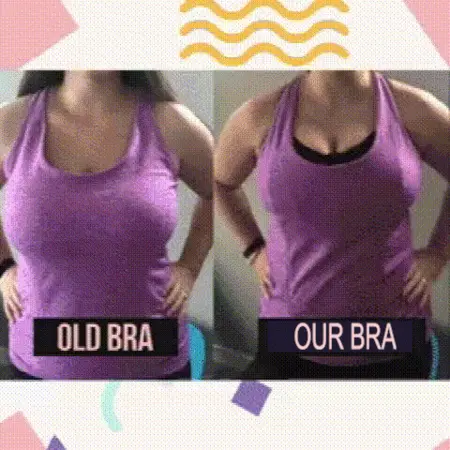 Last Day 49% Off – Wireless Supportive Adjustable Zip Front Sports Bra