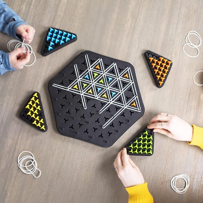 Chain Triangle Chess Game, 2 To 4 Players