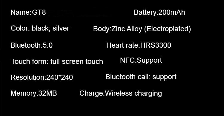 Gt8 Sports Smartwatch