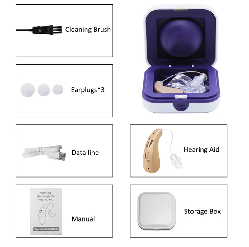 Clear Sound Rechargeable Hearing Aids