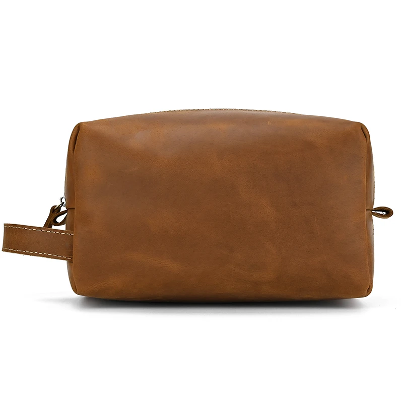 Large Toiletry Bag Made Of Premium Leather