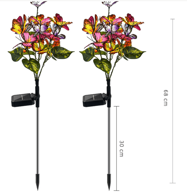 Solar Outdoor Butterfly Lights