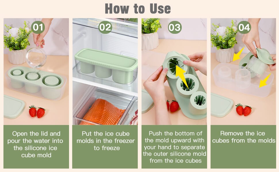 Ice Cube Tray For Tumbler