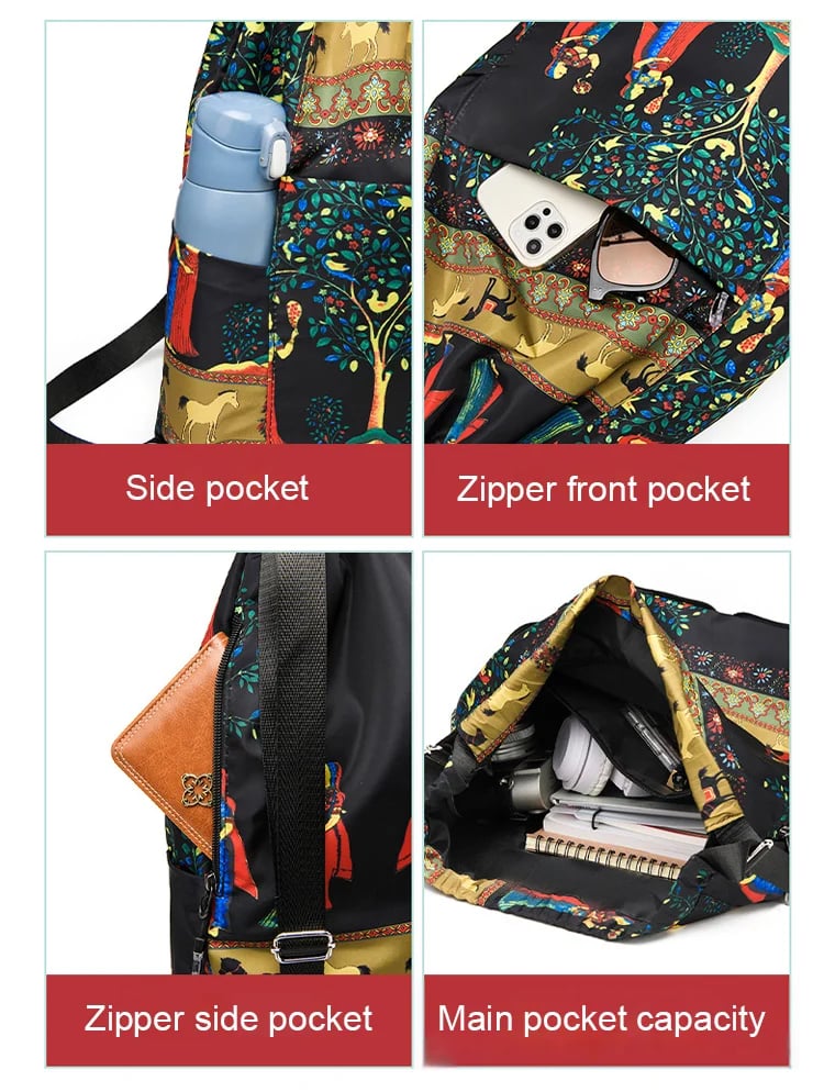 Drawstring Foldable Large Capacity Dry-wet Separation Travel Sports Backpack