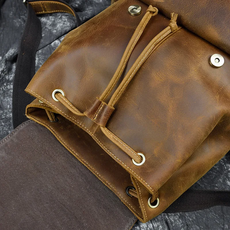 Midland Leather Backpack - Unisex