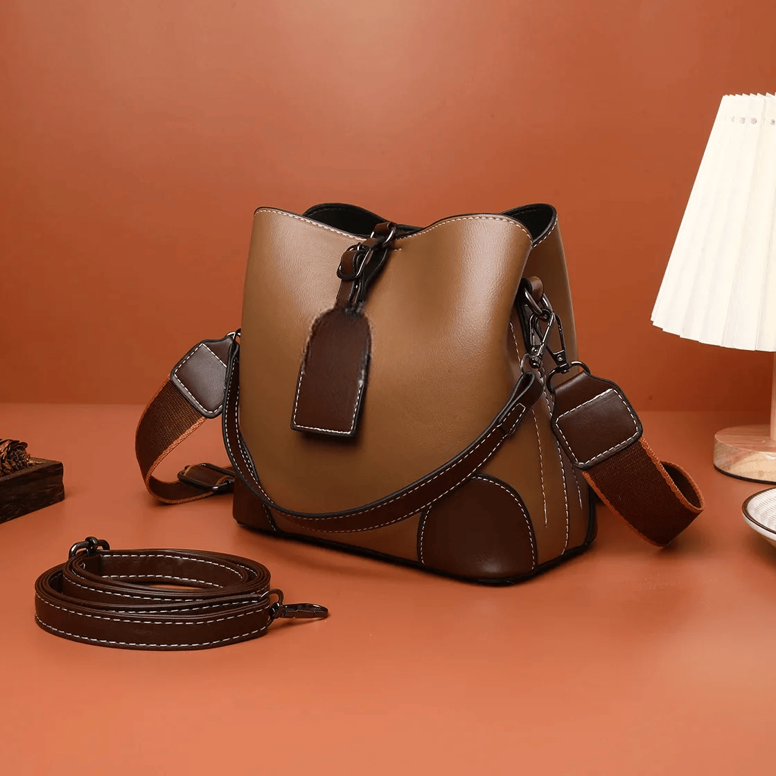 Casual Bucket™ Bag: Wide Shoulder Handbag For Women