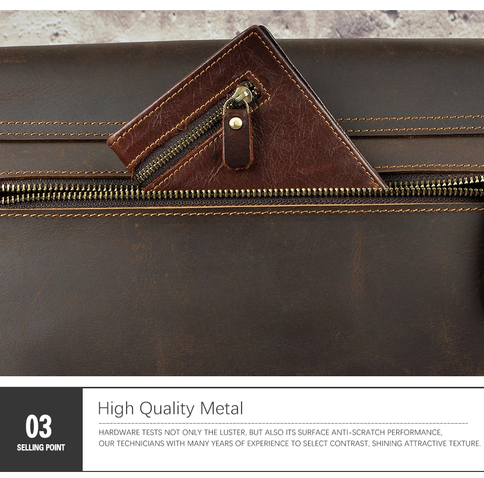 Leather Laptop Bag Berlin - Sandel