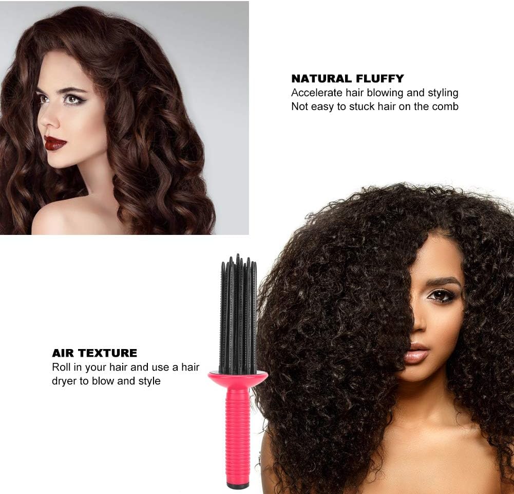 Heatless Hair Fluffy Curling Roll Comb