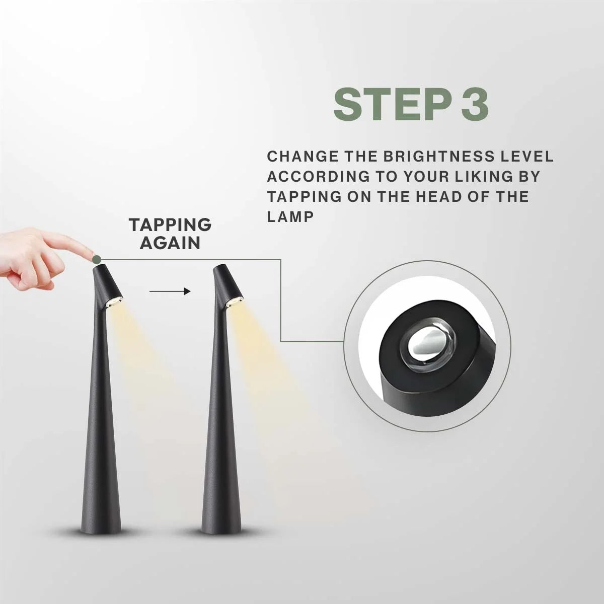 Sculpting Table Lamp