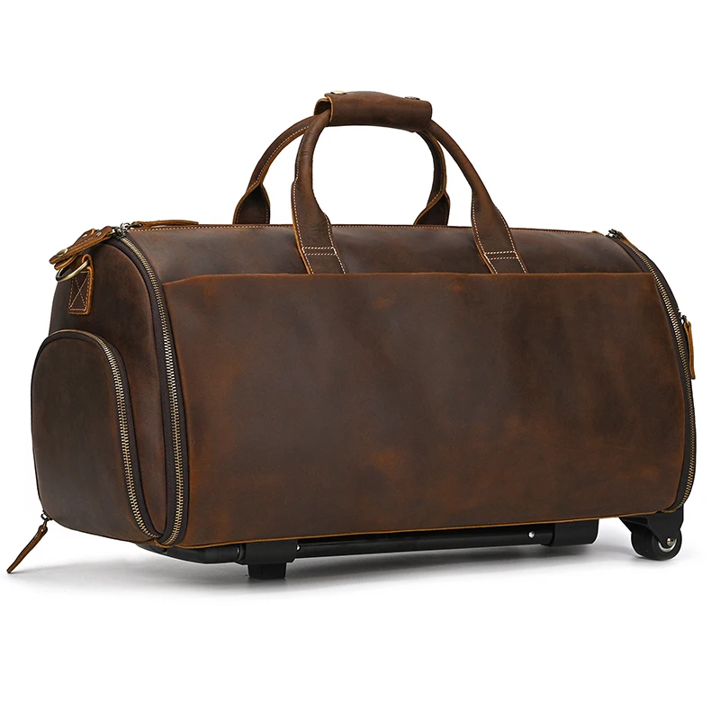 Large Travel Bag - Premium Leather