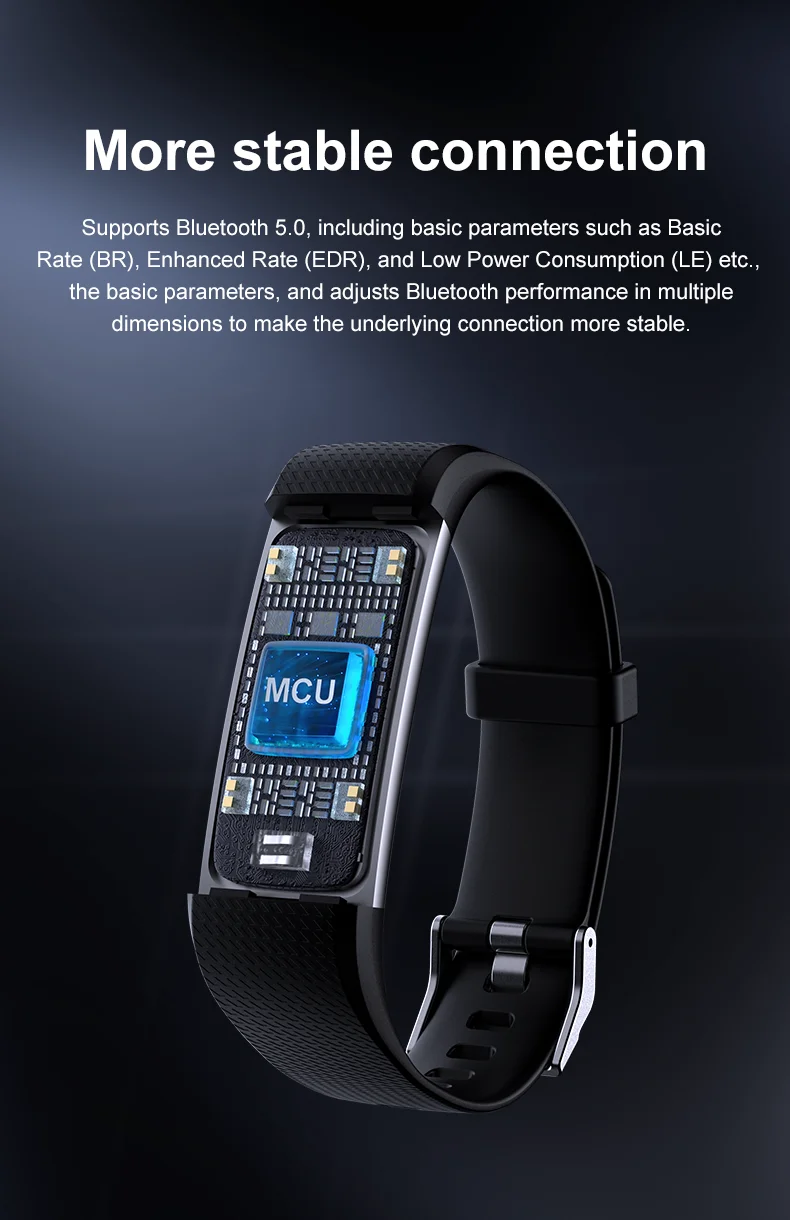 Convenient Blood Pressure Smartwatch And Heart Rate Monitor