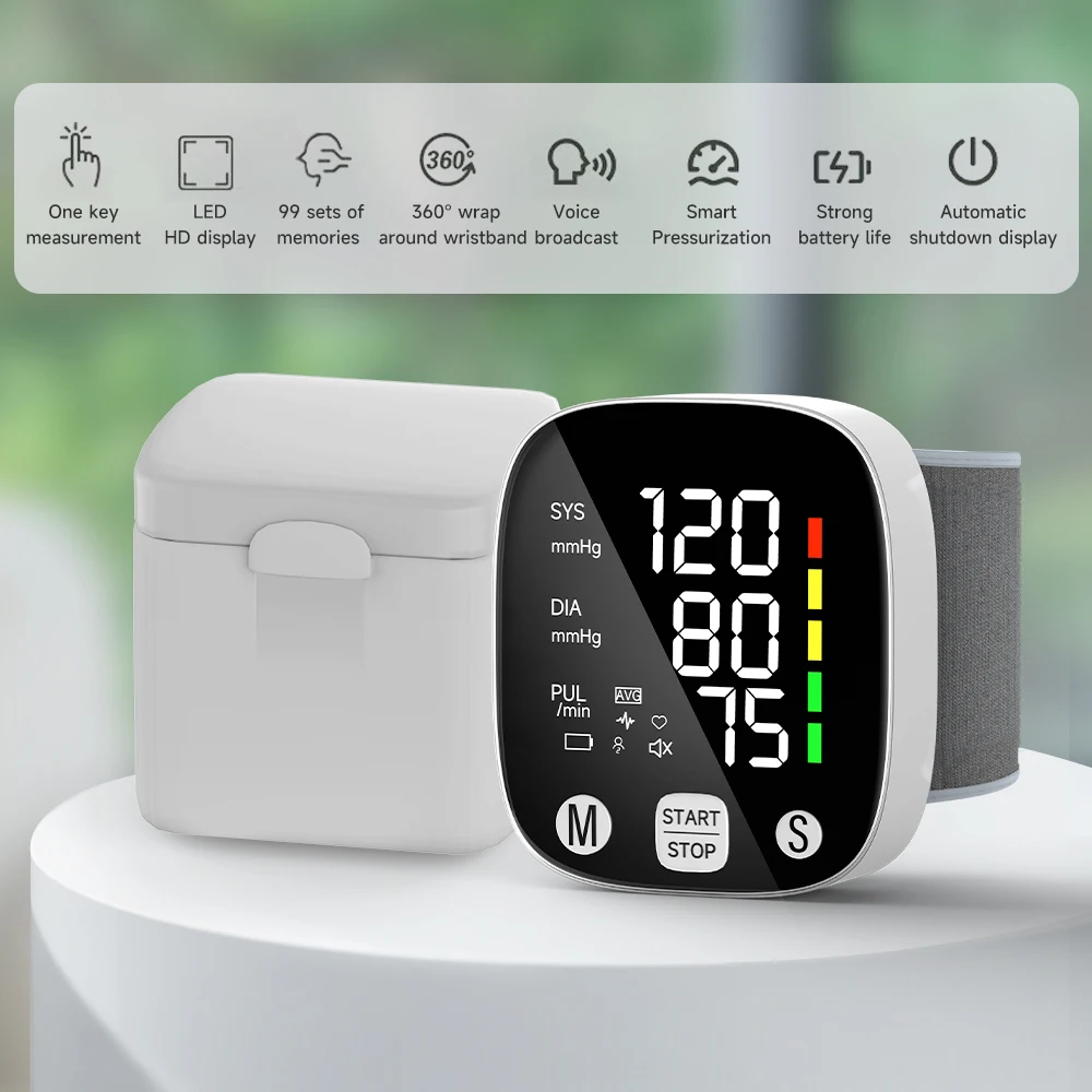 Wrist Blood Pressure Monitor