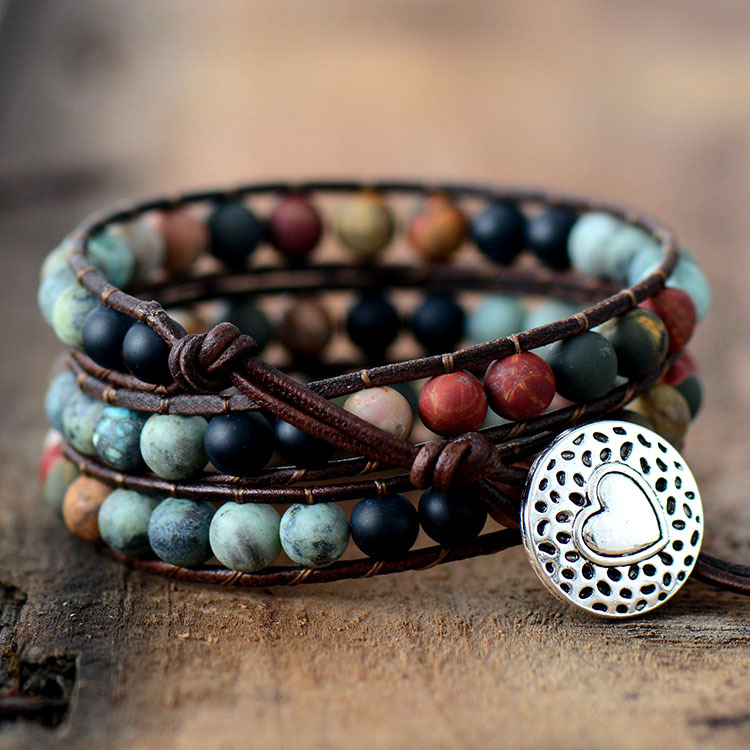 Stress Relieving Jasper Bracelet