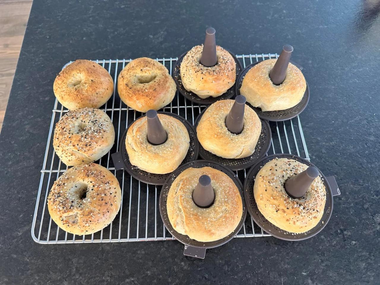 Bagel Silicone Molds (6 Pcs)