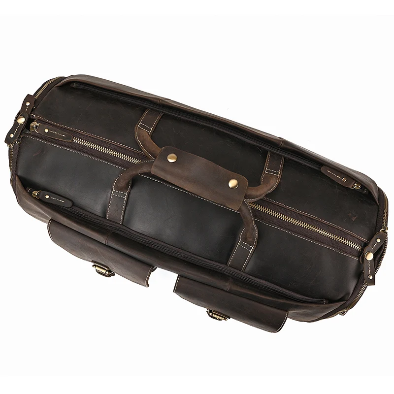 Large Travel Bag - Premium Leather