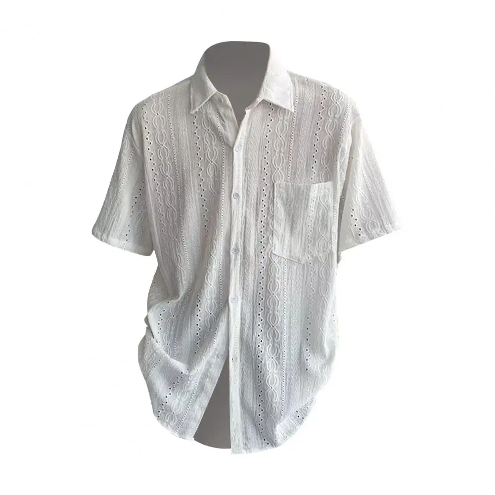 Mv Retro Japanese Half-sleeved Linen Shirt