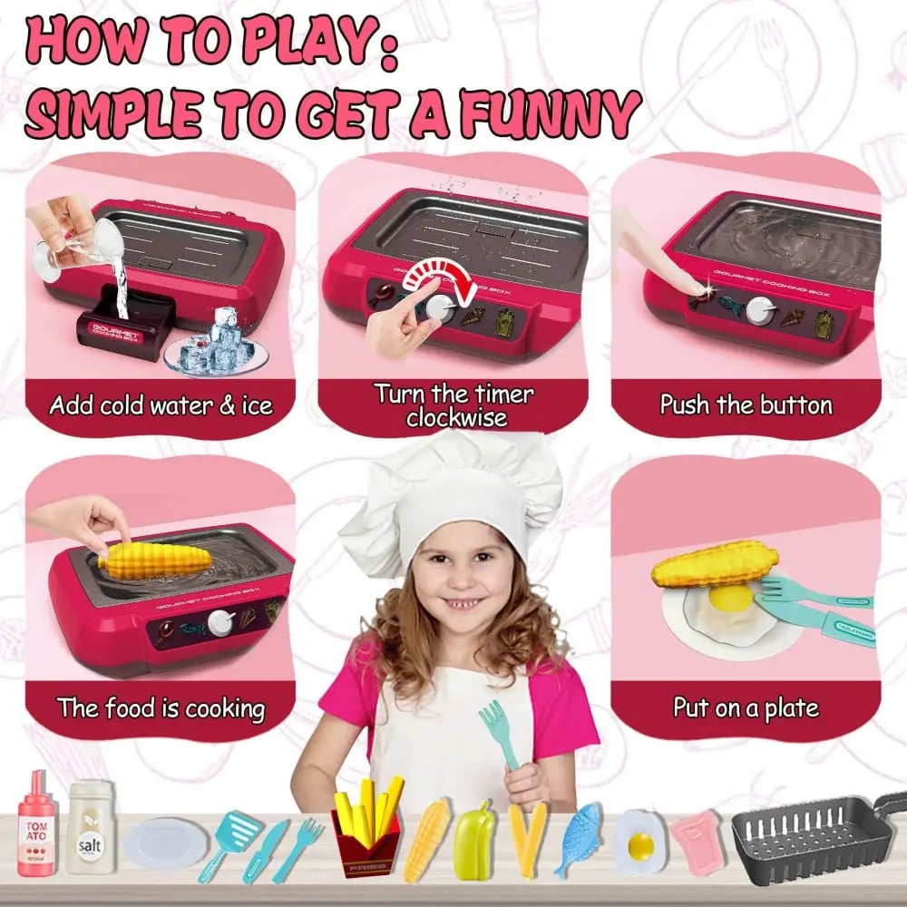 Diy Magic Fun Frying Kit Gourmet Cooking Box