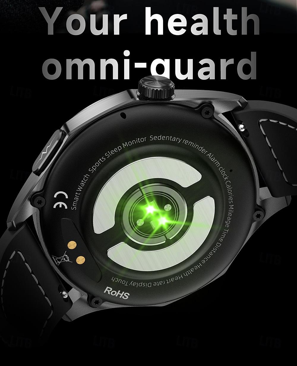 2024 New Blood Glucose Smart Watch Ecg Monitoring Blood Pressure Body Temperature Smartwatch