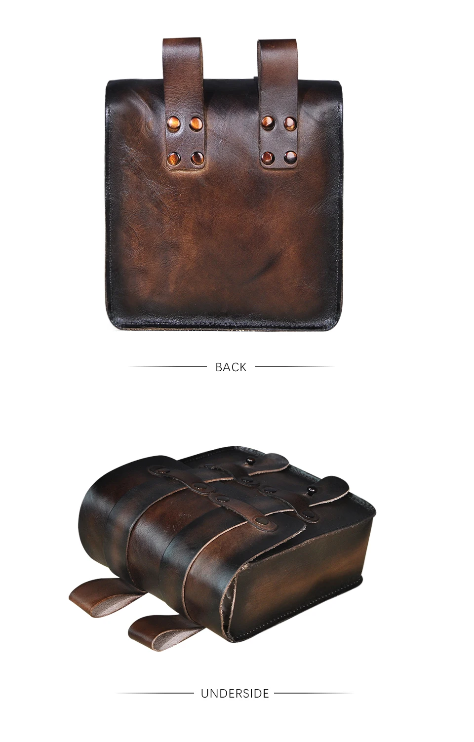 Waldorf Buffalo Leather Belt Bag